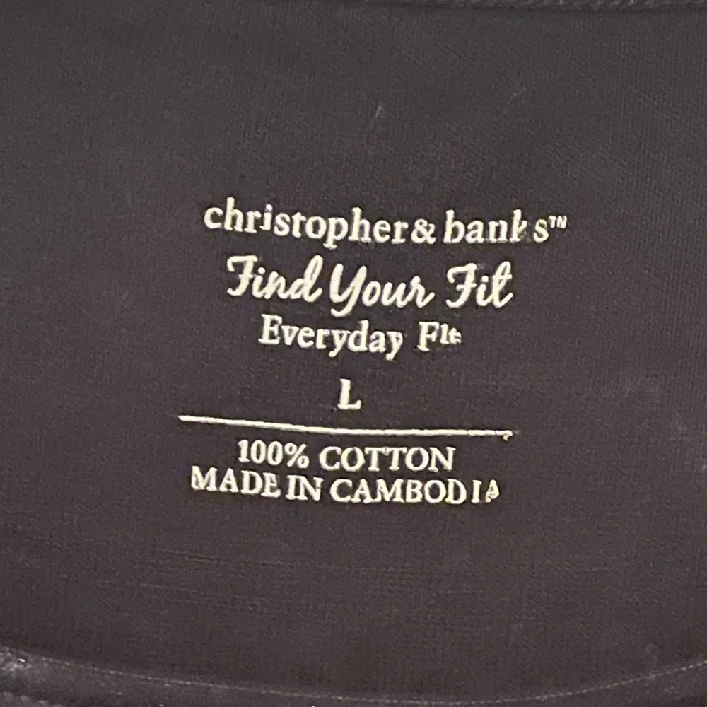π€ Christopher & Banks "Find Your Fit" Sleeveless Top - Size L π€ - Picture 5 of 7